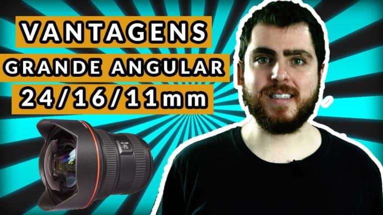 vantagens das lentes grande angulares